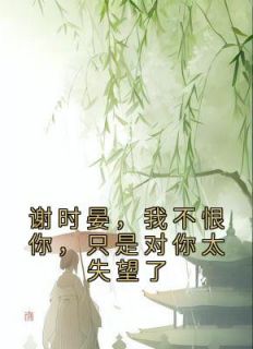 《谢时晏，我不恨你，只是对你太失望了》大结局精彩阅读 《谢时晏，我不恨你，只是对你太失望了》最新章节目录